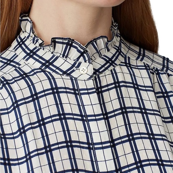 Joie “Mintee” Check Top - Picture 2 of 8